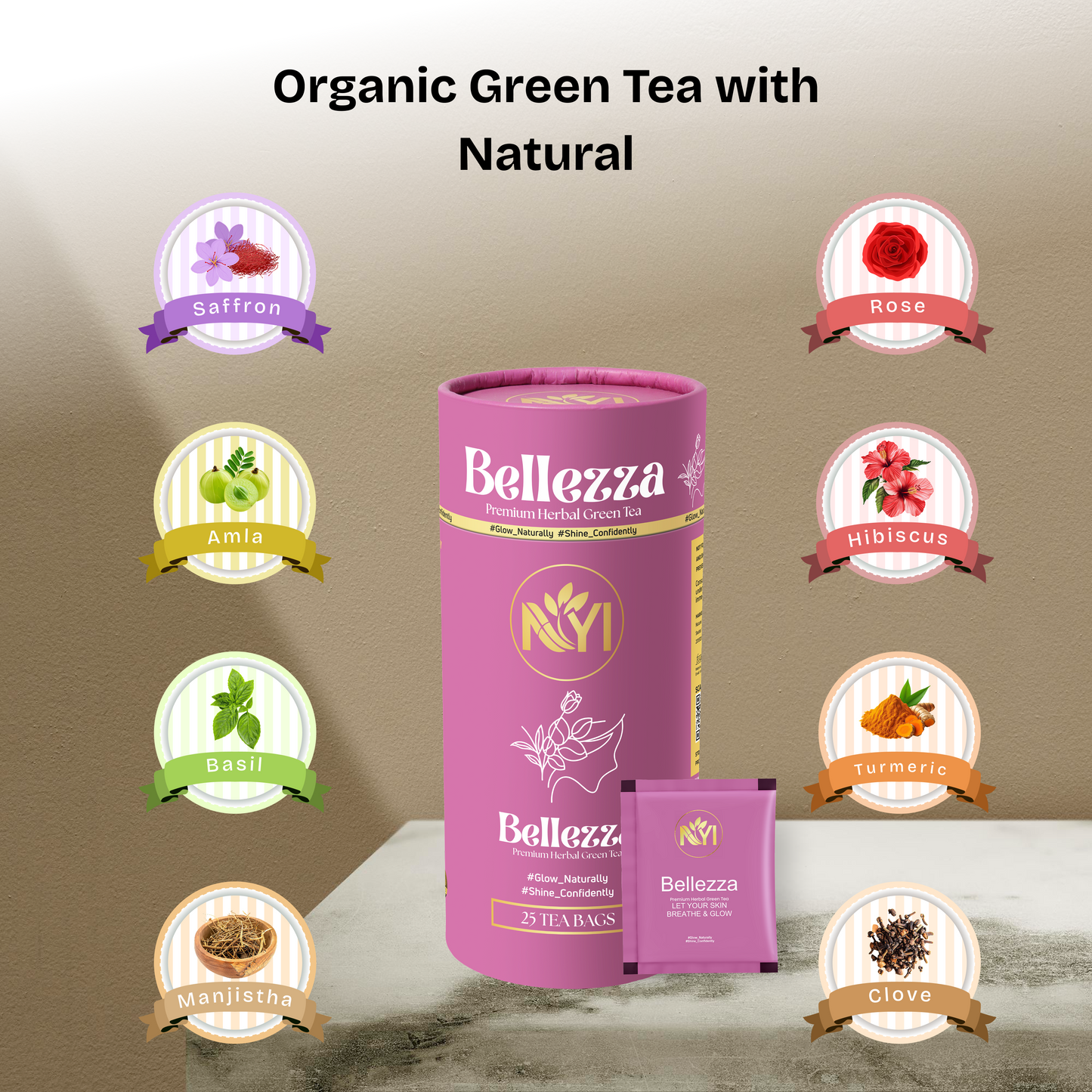 Bellezza – Premium Herbal Blend for Fat Loss, Radiant Skin & Natural Wellness