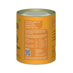 Tessence Premium Herbal Green Tea - Ginger, Tulsi & Turmeric( Immunity Booster) (Retail Friendly Pack - 10 Tea Bags)