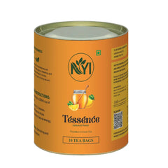 Tessence Premium Herbal Green Tea - Lemon & Honey (Retail Friendly Pack - 10 Tea Bags)